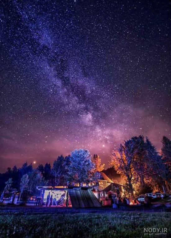 تصویر ستاره در شب تصویر ستاره در شب
