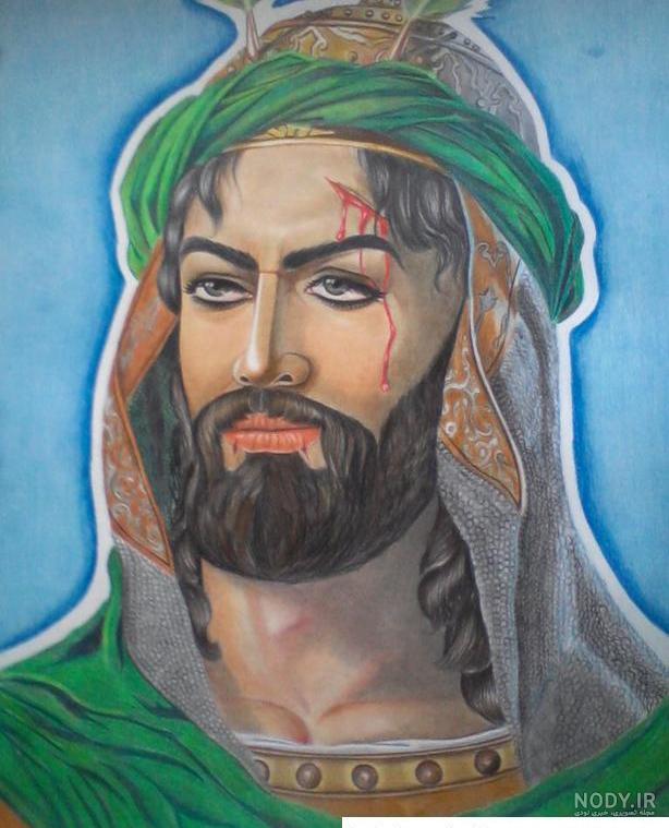 عکس حضرت ابوالفضل نقاشی عکس حضرت ابوالفضل نقاشی