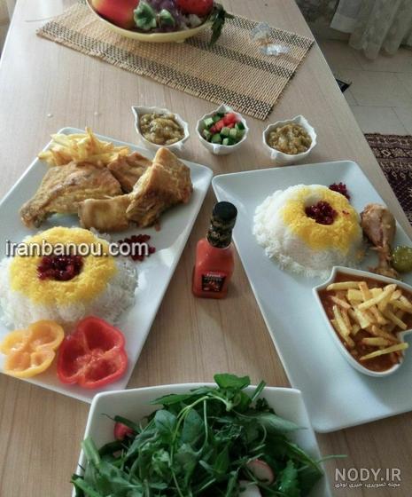 عکس غذاهای ایرانی با تزیین عکس غذاهای ایرانی با تزیین
