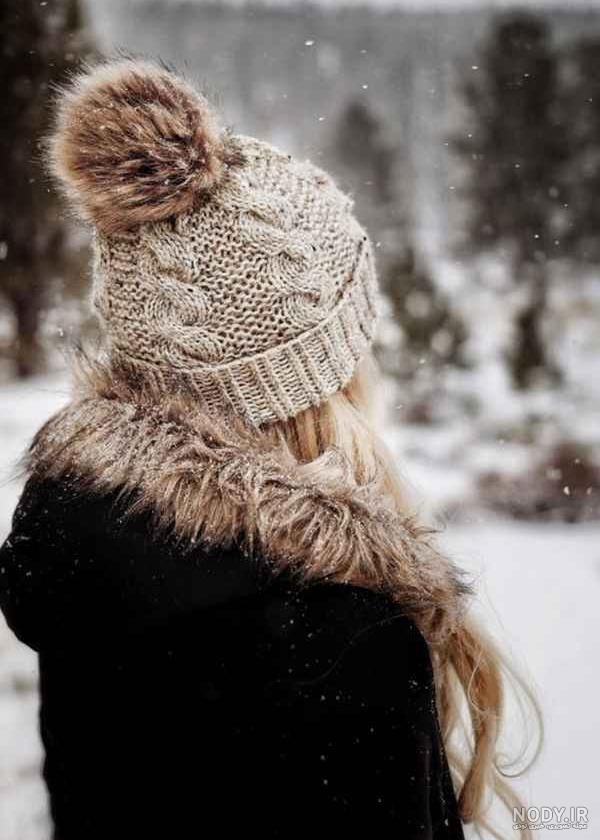  پروفایل دخترانه برای فصل زمستان