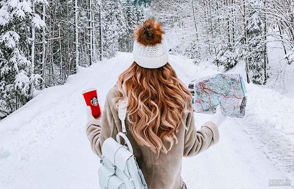  پروفایل دخترانه برای فصل زمستان
