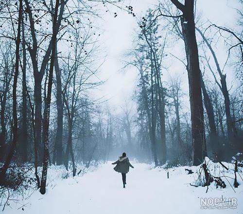  پروفایل دخترانه برای فصل زمستان