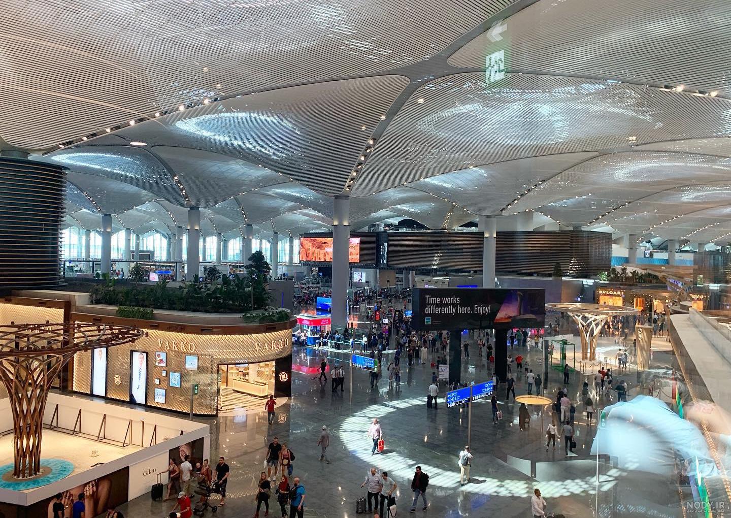 عکس از فرودگاه جدید استانبول