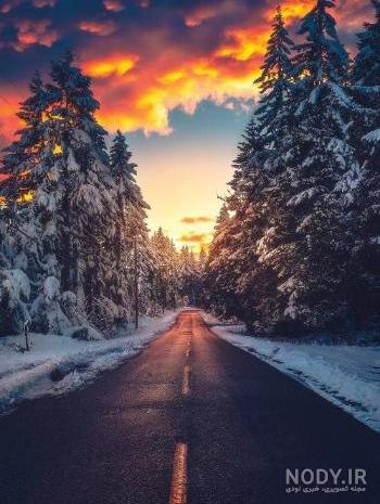 عکس پروفایل زمستانی طبیعی
