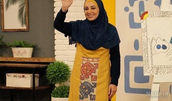 مجری زن چادری که ممنوع التصویر شد