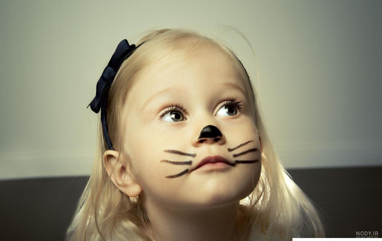 عکس نقاشی روی صورت گربه عکس نقاشی روی صورت گربه