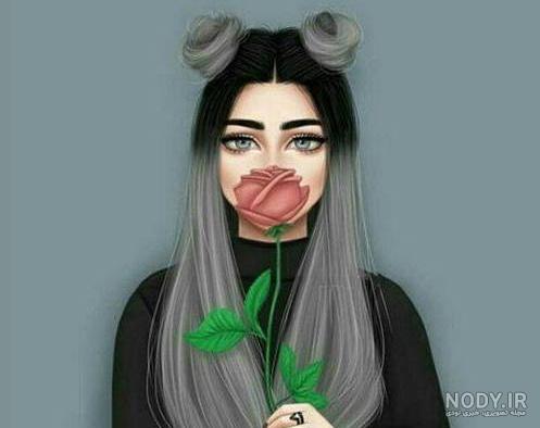 عکس پروفایل شاد کارتونی دخترانه شیک عکس پروفایل شاد کارتونی دخترانه شیک