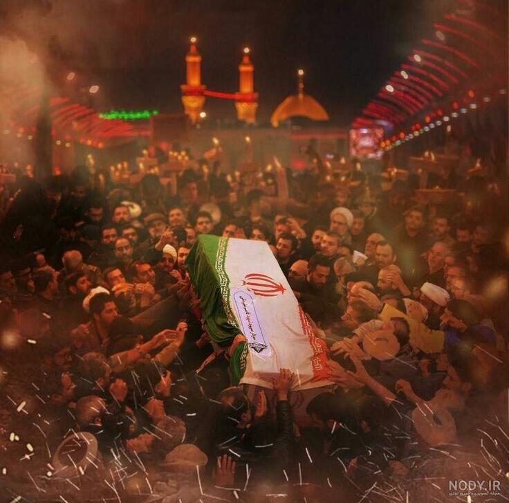 عکسهای حاج قاسم در کربلا