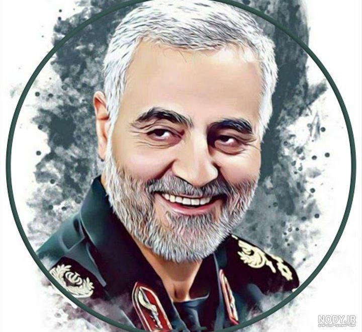 دانلود عکس شهید سلیمانی برای پروفایل