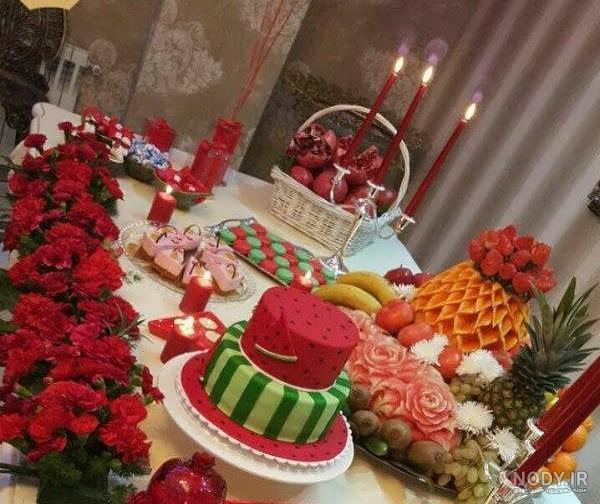 عکس کادوی شب یلدای عروس عکس کادوی شب یلدای عروس