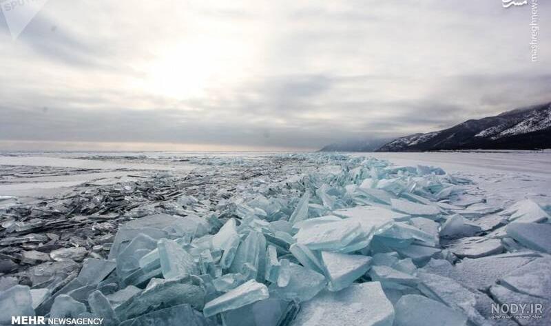 عکس زمین یخ