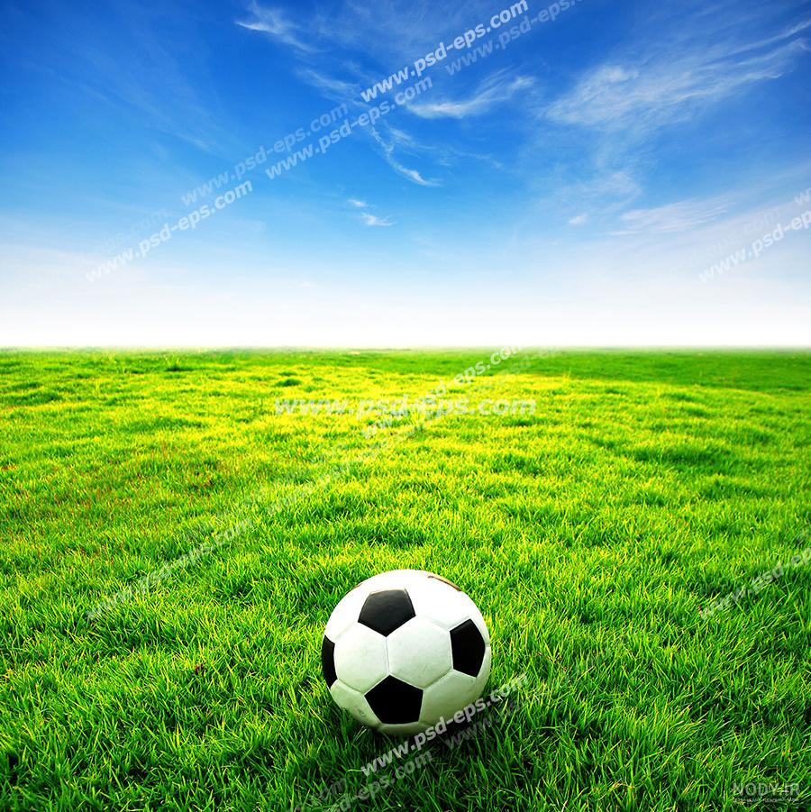 عکس زمین چمن فوتبال از بالا