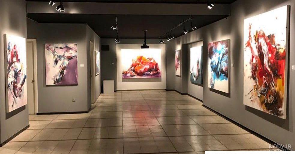 عکس نمایشگاه نقاشی تهران