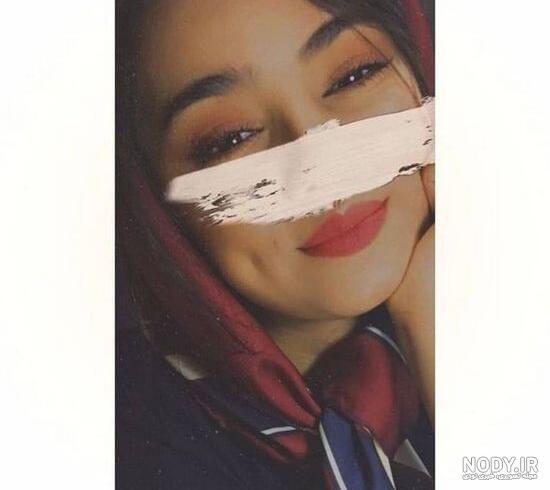 عکس فیک دخترونه با ماسک مشکی