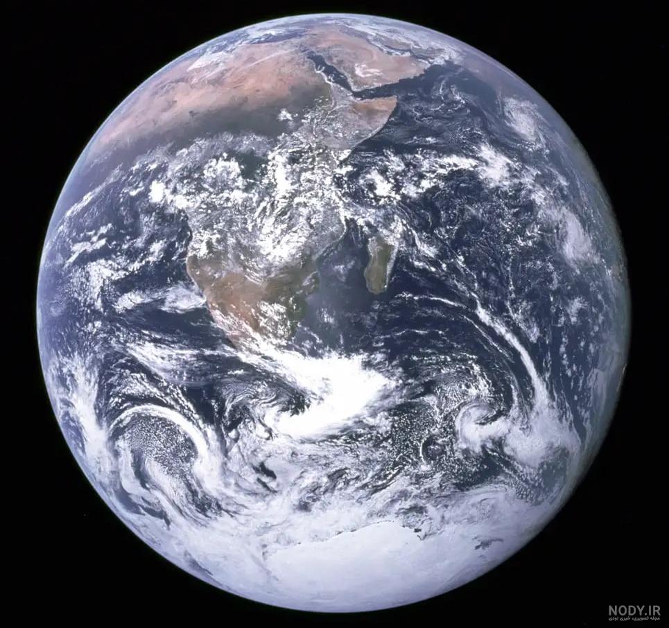 عکس کره زمین توسط ناسا