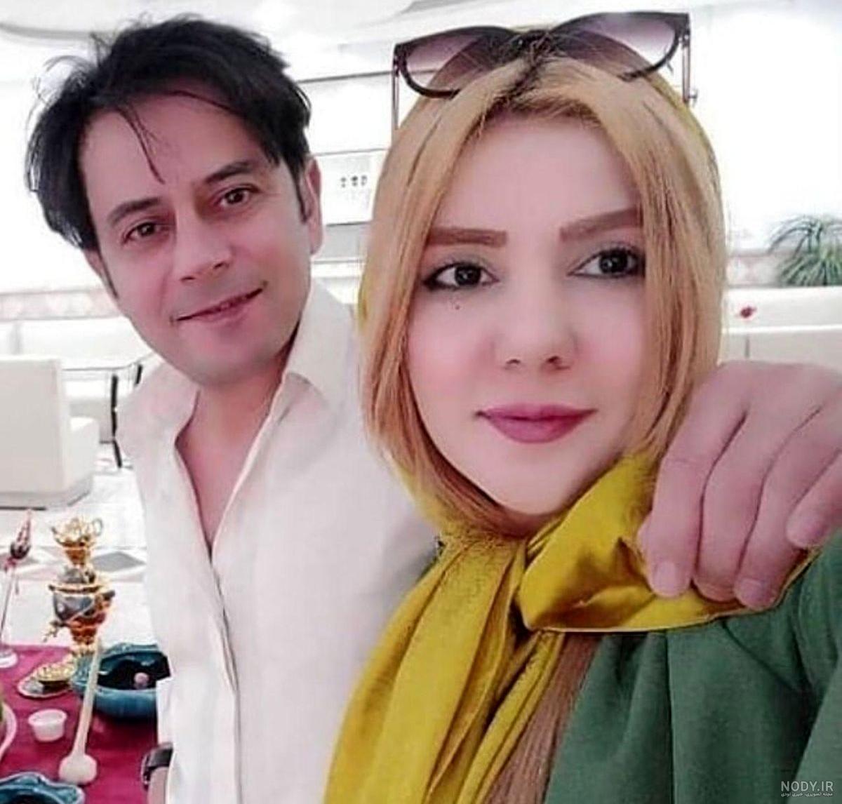 عکس رحیم نوروزی و همسرش