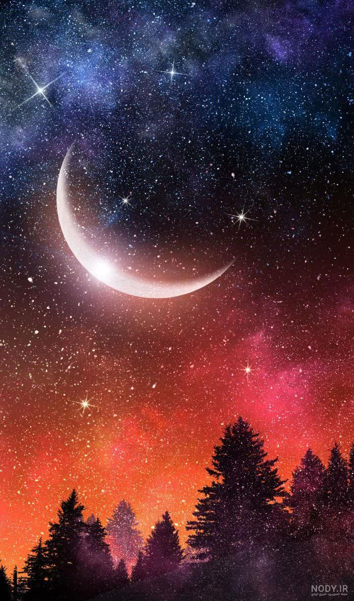 پس زمینه ماه بنفش پس زمینه ماه بنفش