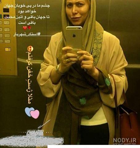 عکس در آسانسور