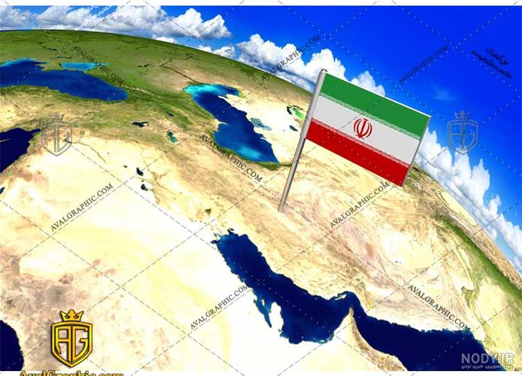عکس پرچم ایران زمین