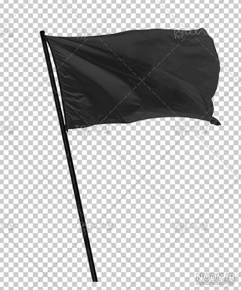 عکس پرچم ایران سیاه