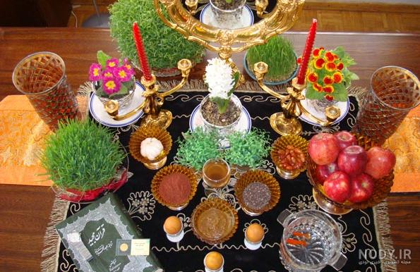 عکس از سفره عید نوروز