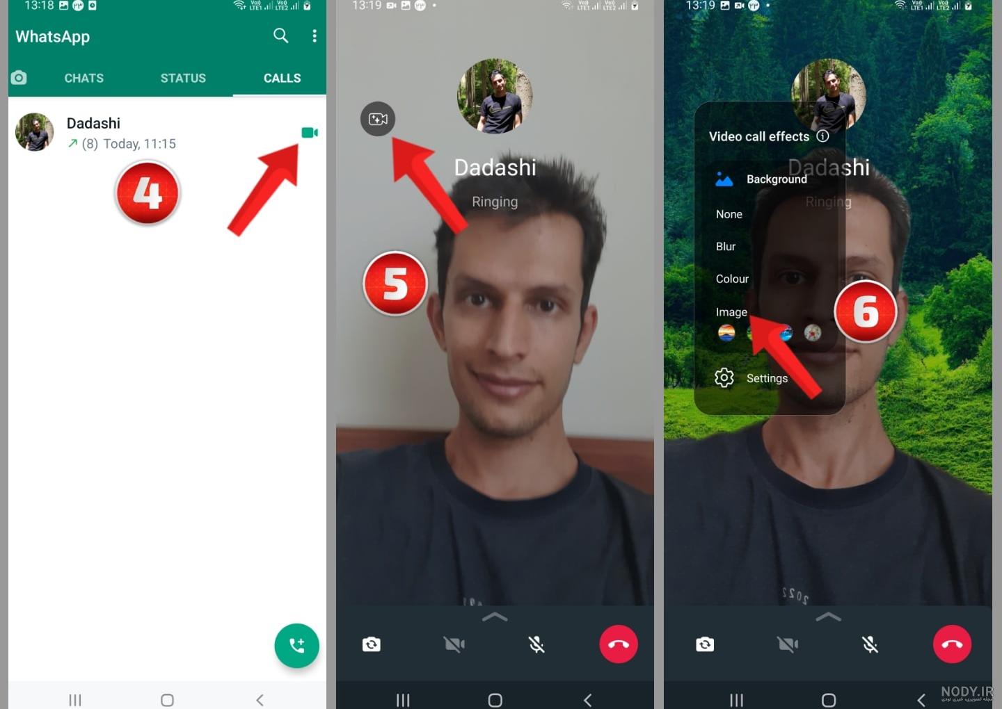  عکس بک گراند تماس