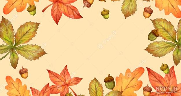 بک گراند پاییزی برای کامپیوتر
