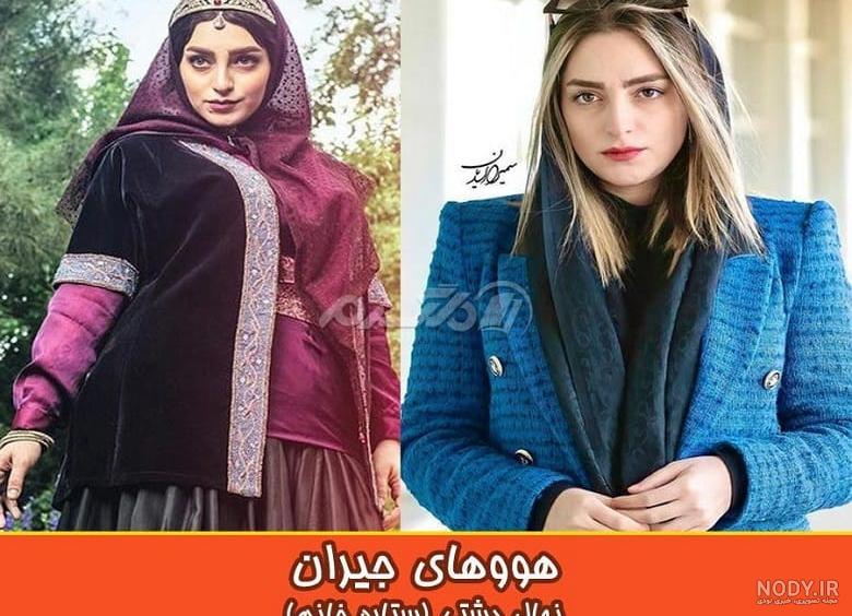 عکس جیران خاتون و ناصرالدین شاه