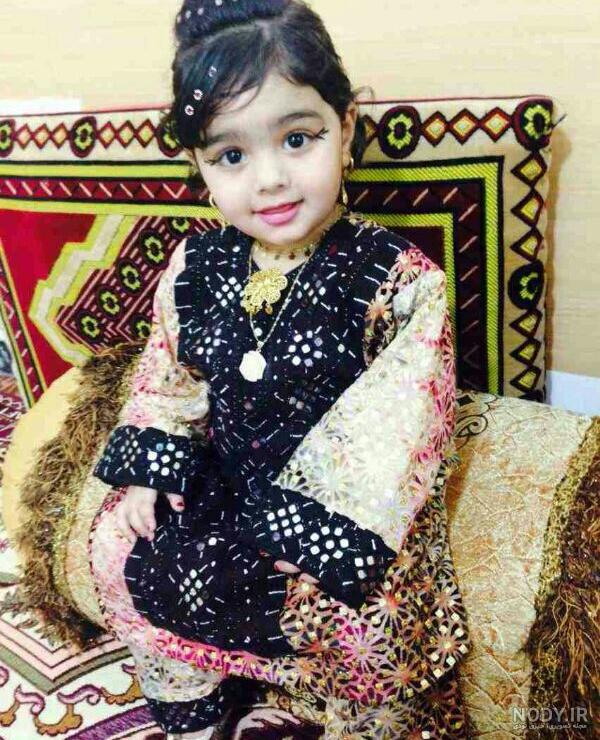 عکس دختر کوچولو بلوچی