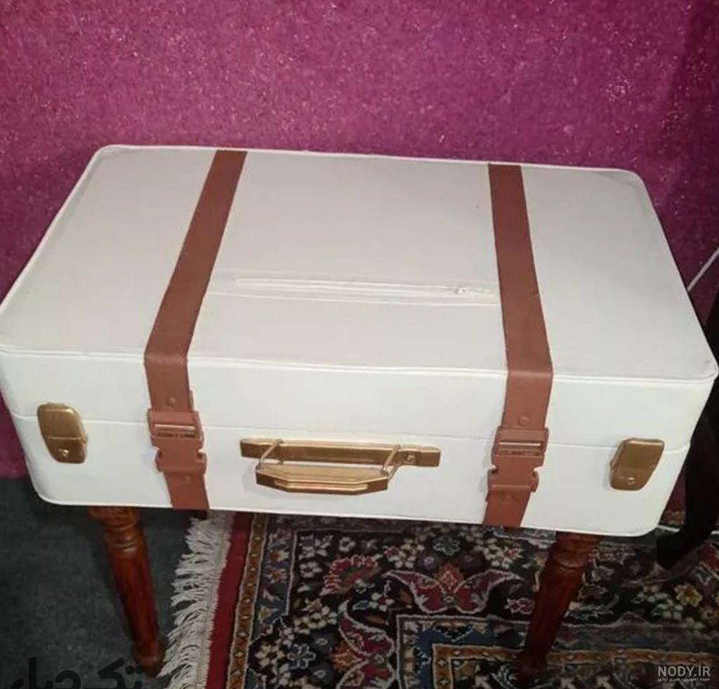 عکس از چمدان قدیمی