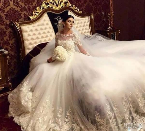 عکس لباس عروسی دخترانه