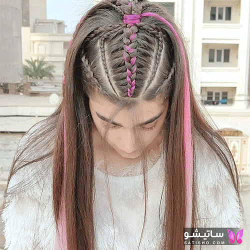 عکس بافت موی کوتاه