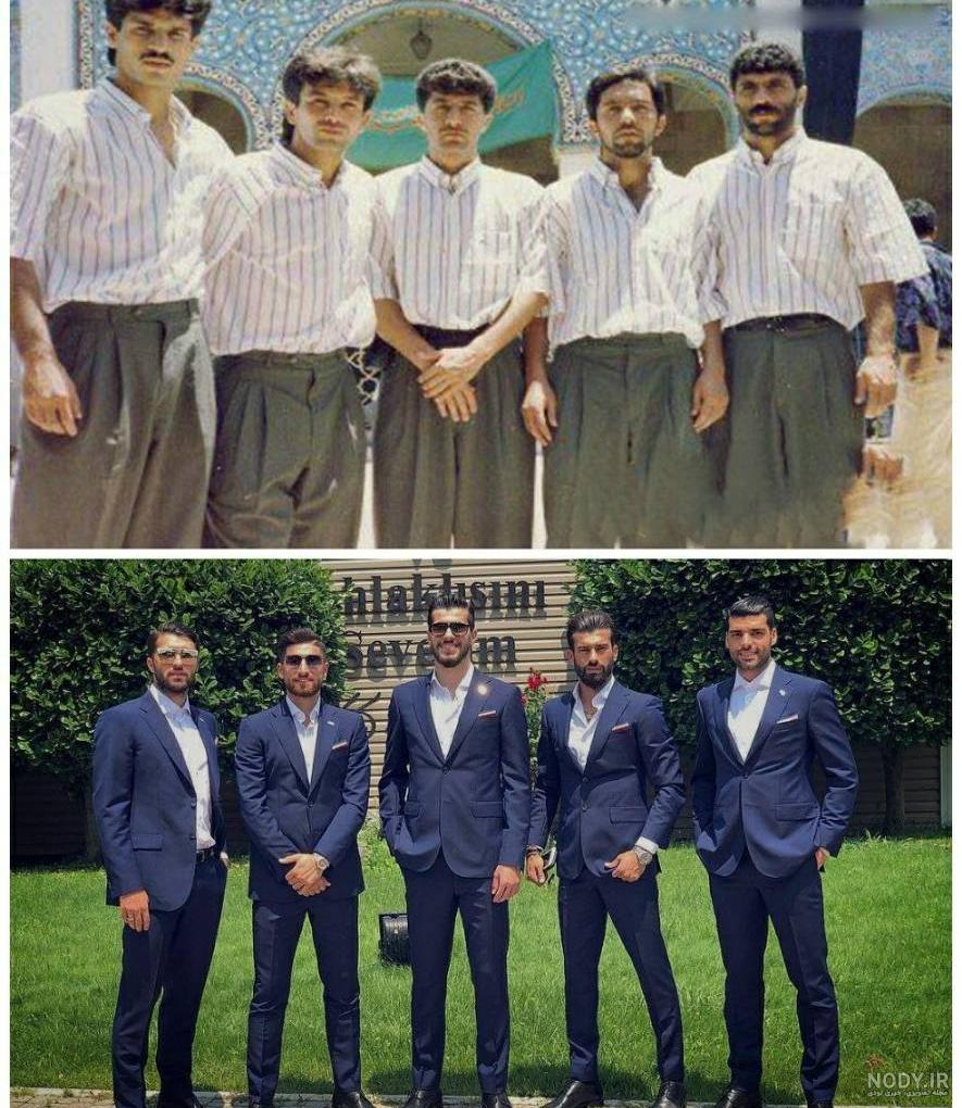 عکس کت و شلوار قدیمی