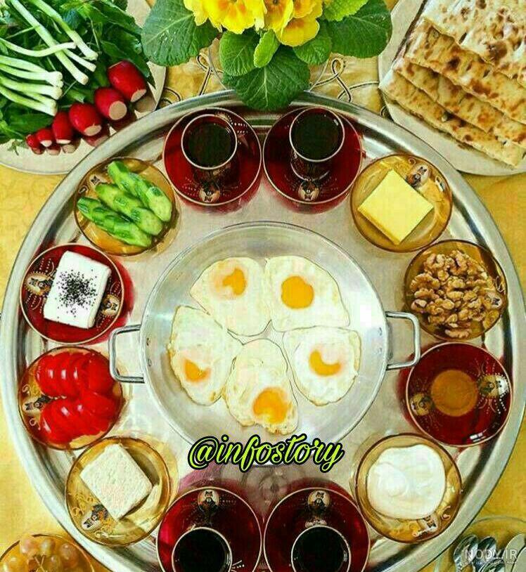سفرة صبحانه