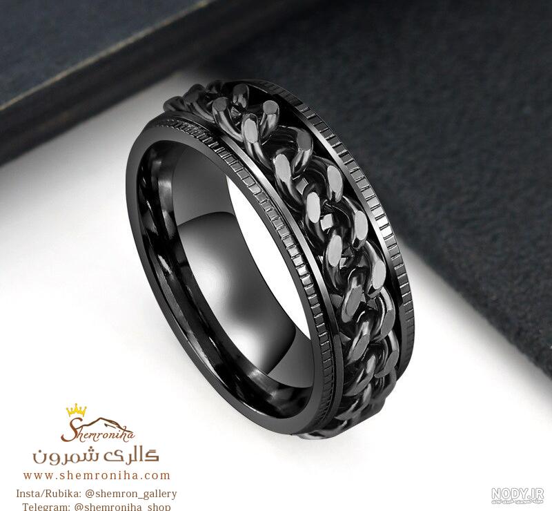 عکس انگشتر مشکی ساده عکس انگشتر مشکی ساده
