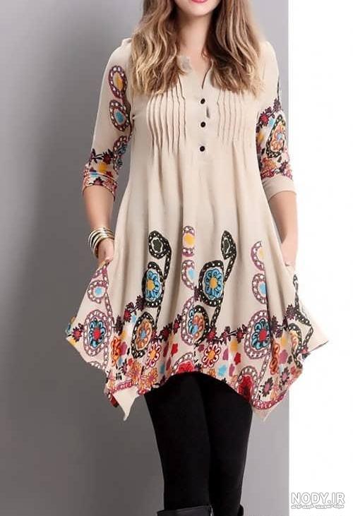 عکس تونیک زنانه خانگی