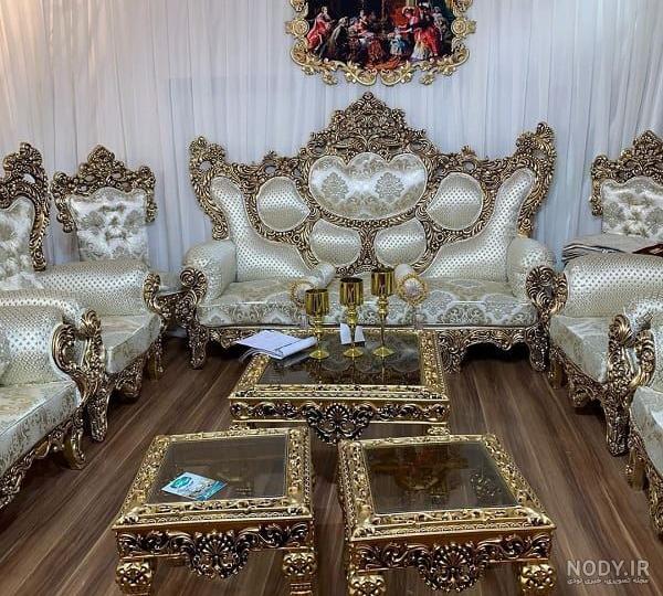 عکس مبل سلطنتی جدید و شیک