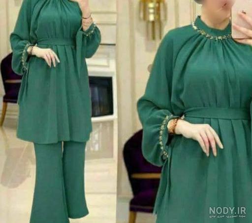 عکس تونیک و شلوار خانگی