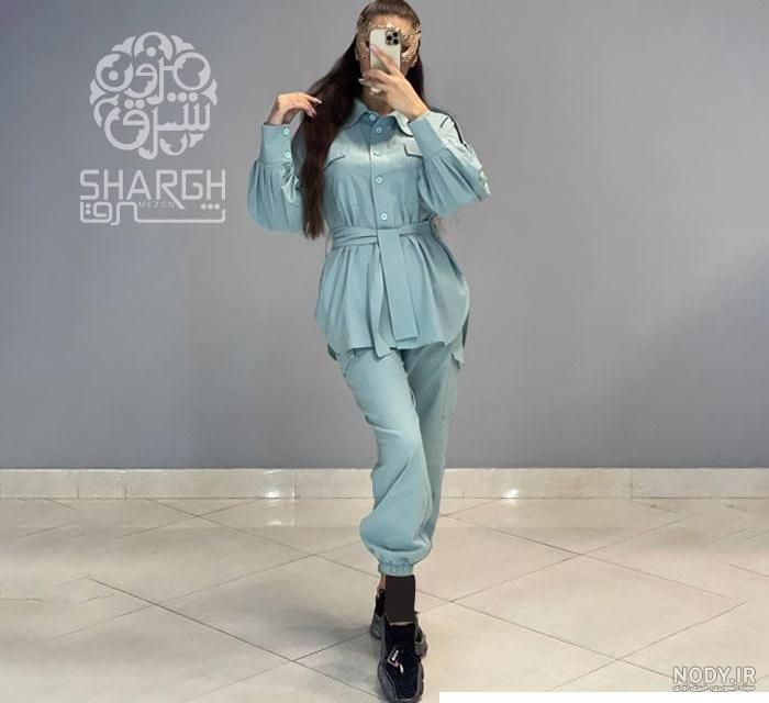 عکس تونیک و شلوار نخی