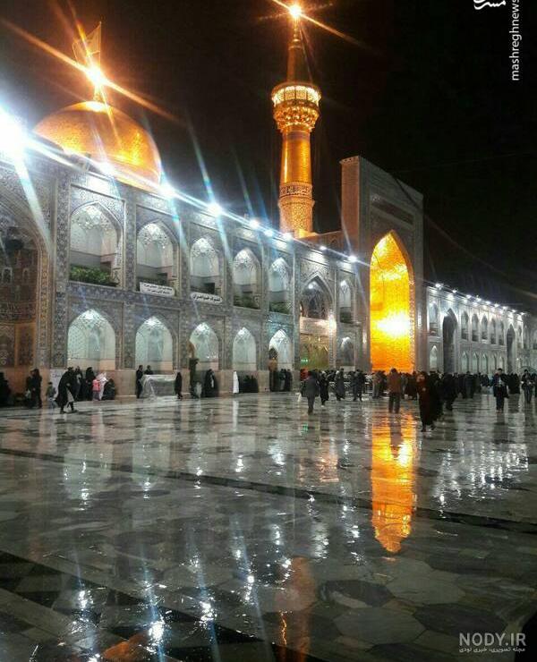 عکس باران مشهد