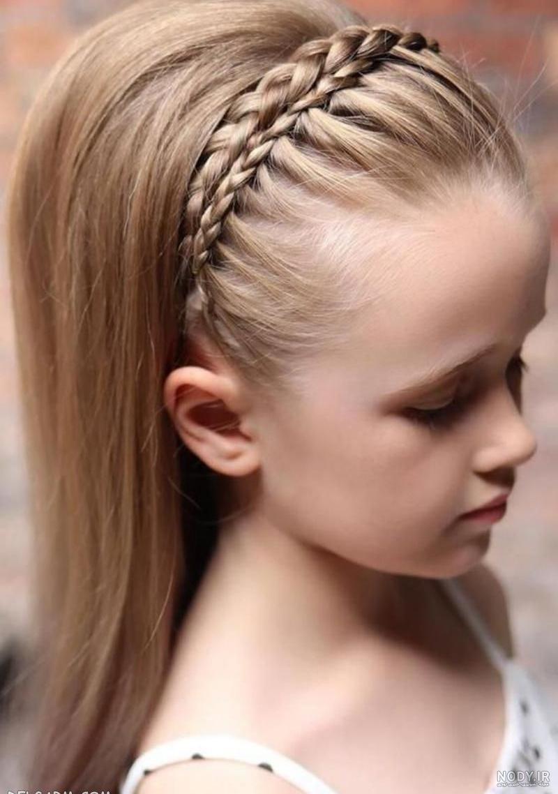عکس مدل مو بچه گانه دخترانه برای عروسی