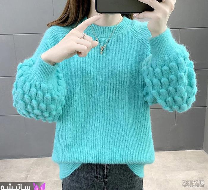 عکس بلوز بافتنی دخترانه عکس بلوز بافتنی دخترانه