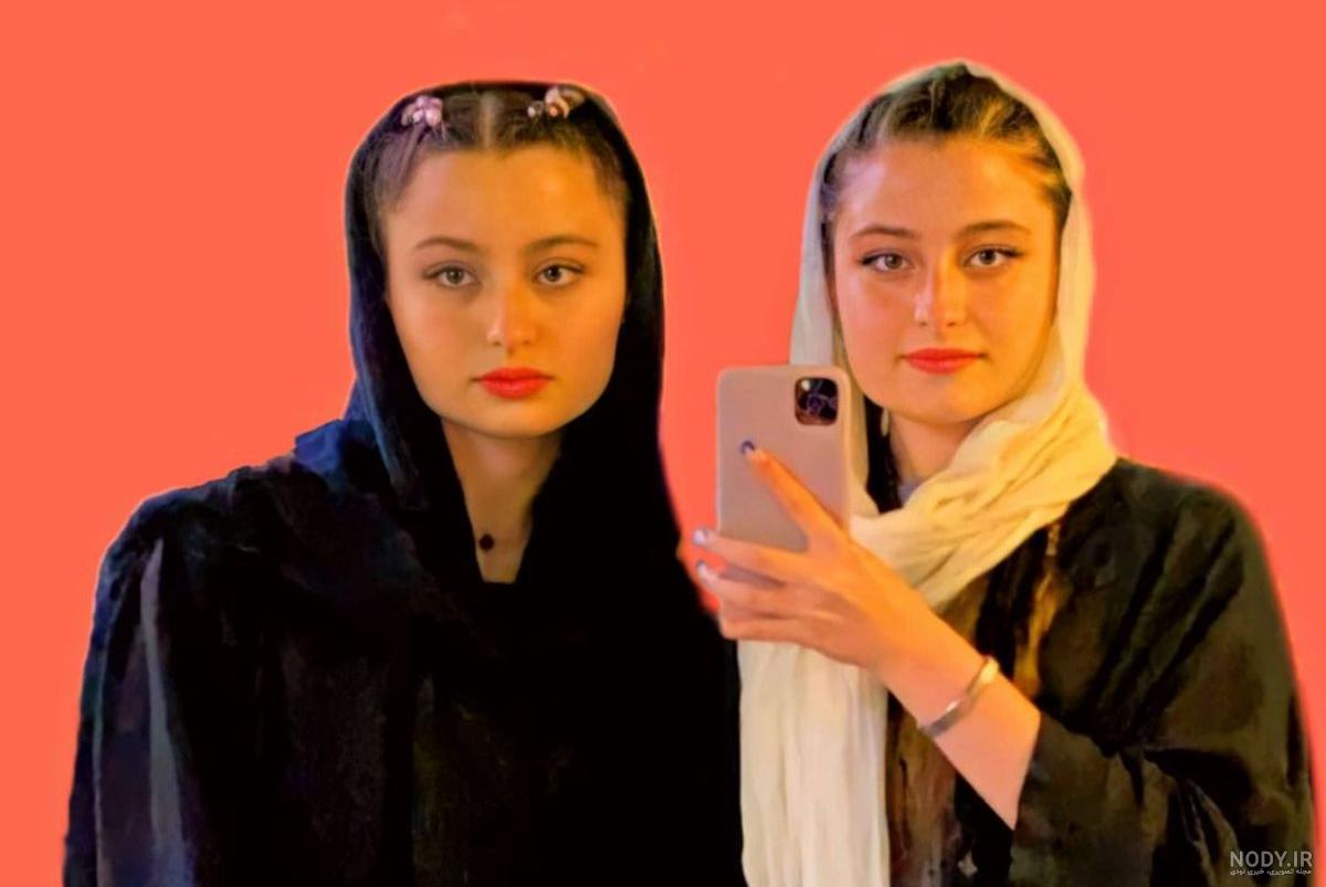 عکس سارا نیکا با تتلو