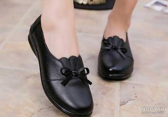 عکسهای کفش چرم زنانه