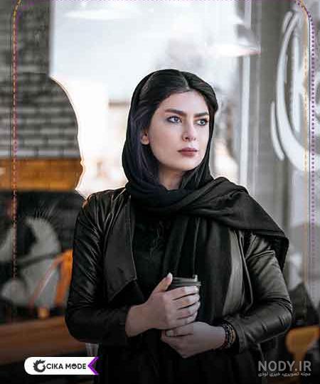 عکس مدل جلوی مو زیر شال عکس مدل جلوی مو زیر شال