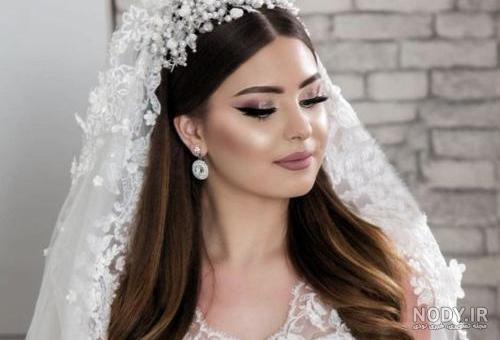 عکس مدل مو عروس باز