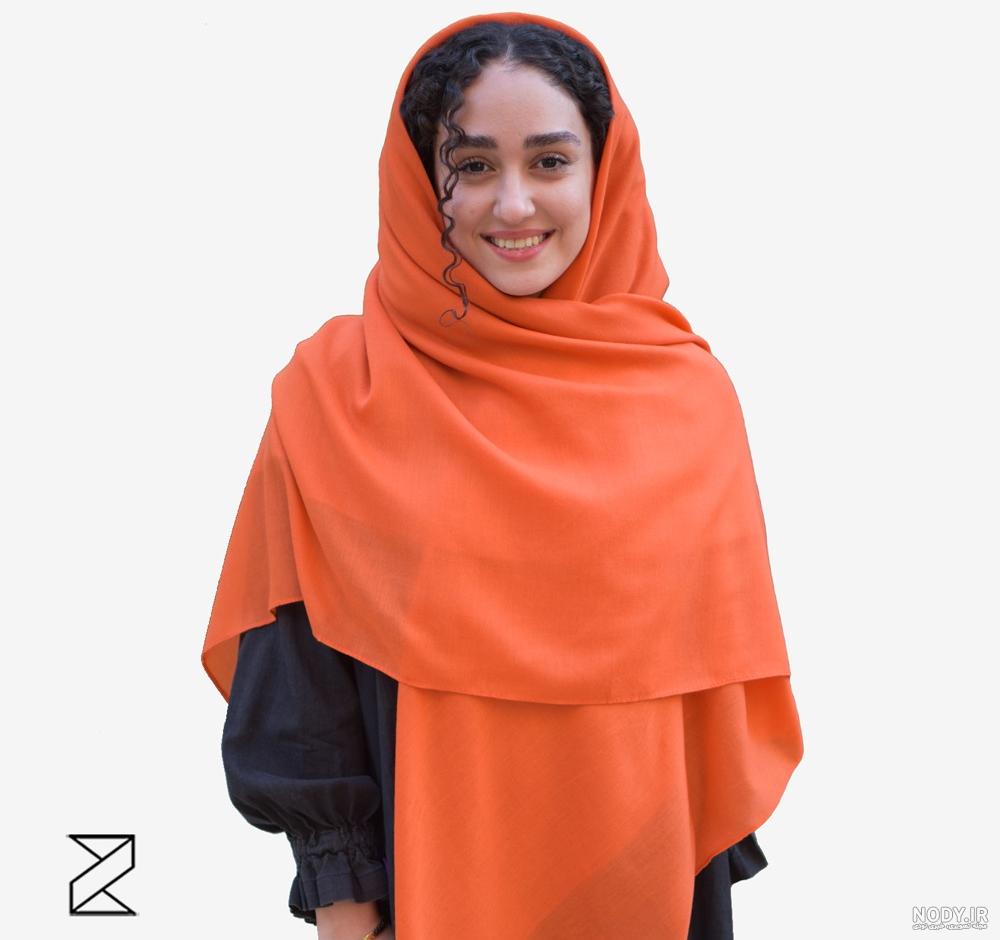 عکس روسری نارنجی