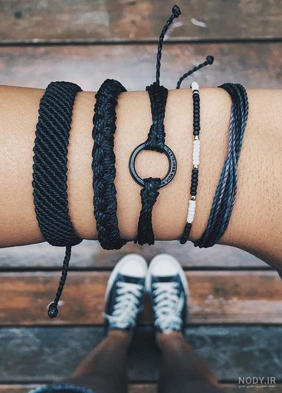 عکس دستبند شیک مردانه
