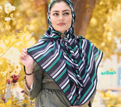 آموزش دوخت مقنعه پروانه