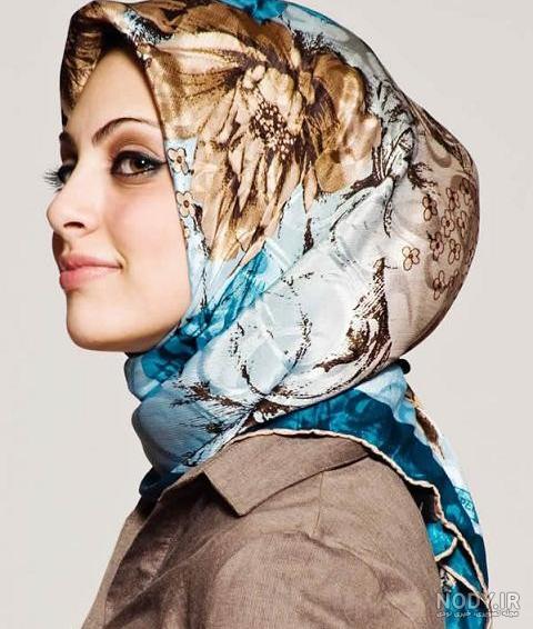 عکس مدل روسری لبنانی